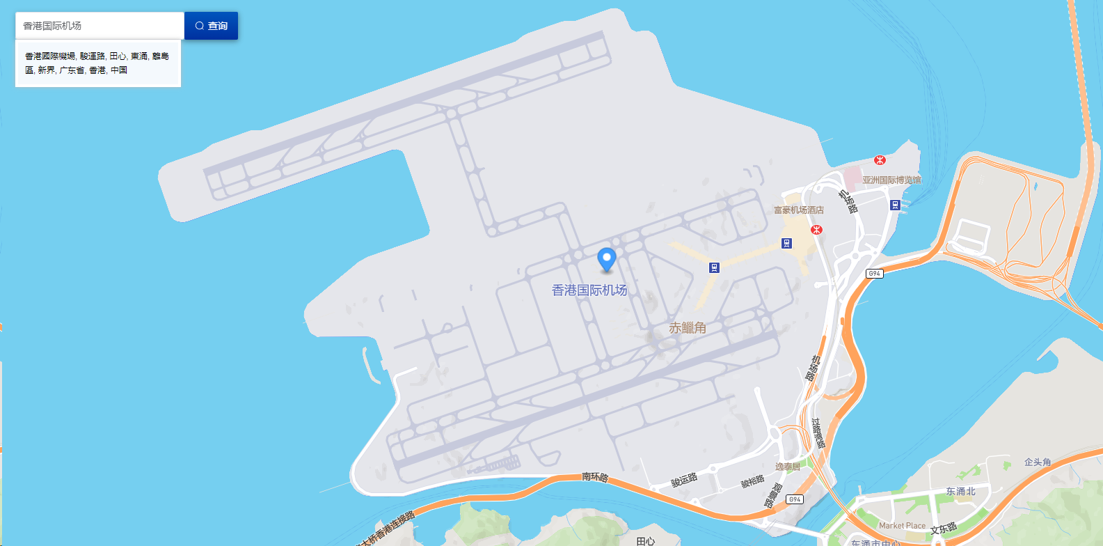 地理编码与 POI 查询,支持地址和地点搜索