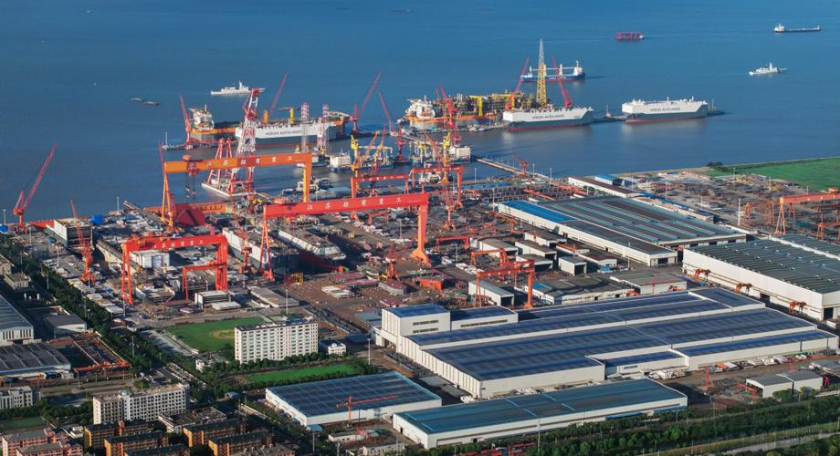招商重工海门基地高精度可视化监控平台